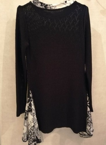Pulloverkleid Tunika schwarz Acryl Gr.38 (1906050) - Bild 4 von 4