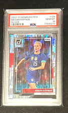 2022-23 Panini Donruss Soccer Megan Rapinoe #126 Silver Prizm PSA 10 USWNT GOAT