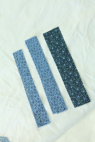 Smoothstitch Quilts Drunkards Path Applique Project Book + Fabrics Blue Marcus - Picture 11 of 20