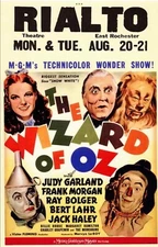 The Wizard Of Oz 11”x17” Unframed Card Movie Poster On Card Stock