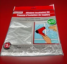 New ! 1 Pack Tool Bench Door Insulation Kit Clear Insulation Shrink Film 60x72