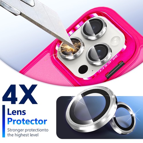 Funda Magsafe Soporte Lente Protector Para iPhone 16e 16 15 14 13 12 11 Plus Pro Max - Imagen 11 de 75