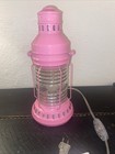 Pottery Barn Kids Metal Pink Lantern Vintage Style Electric Table Lamp EUC — photo 8