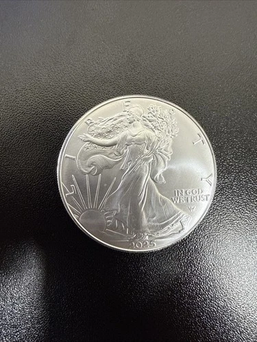 2025 American Silver Eagle Uncirculated Bullion $1 Coin 1 Ounce