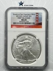 2013(S) Silver Eagle NGC MS69 Struck at SF Mint First Releases