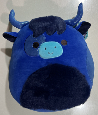 NEW 2026 Squishmallows Day Osgood The Blue Highland Cow Walmart