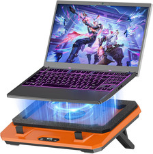GT300 Upgraded Laptop Cooling Pad with Adjustable Stand, Turbo Boosted Cooler fo
