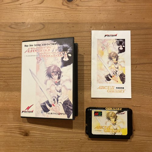 ARCUS ODYSSEY Mega Drive Sega with Out BOX - 第 1/1 張圖片