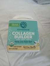 SunWarrior Organic Collagen Builder Protein 1.09 Lb Tahitian Vanilla BB 02/27
