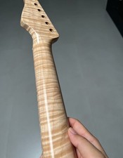 AAAA stainless steel 22fret Flame Maple Electric guitar Neck Suhr Replacement