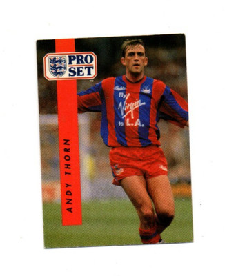 Pro Set Premier League 1990/91 Football Card No 57 Andy Thorn Crystal Palace