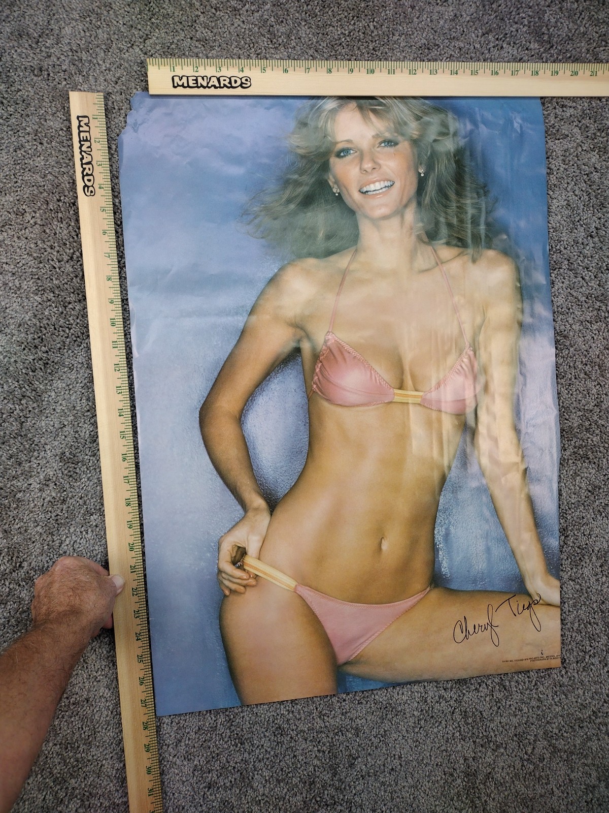 Vintage Lot of 17 80s 70s Sexy Girls  Poster Pin Up Man Cave Wall Art Hollywood