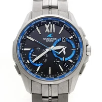 CASIO Oceanus Manta Tough Solar OCW-S3400-1AJF TI Used watch Excellent condition