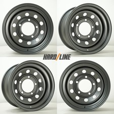 4 x 16" x 8" Steel Wheels fits Land Rover 110 Hardline MOD X 5x165.1 ET0