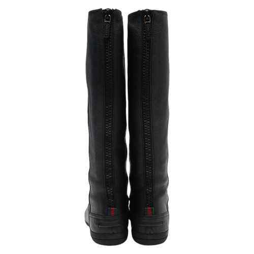 GUCCI Sherry line Long boots Size: 36.5 317050 Women 【Used】 - Picture 4 of 10