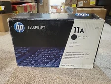 Genuine HP LaserJet 11A Black Toner Print Cartridge Q6511A Sealed But Beat Box