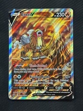 Entei V Holo Ultra Rare SWSH: Crown Zenith: Galarian Gallery GG36/GG70 NM on eBay