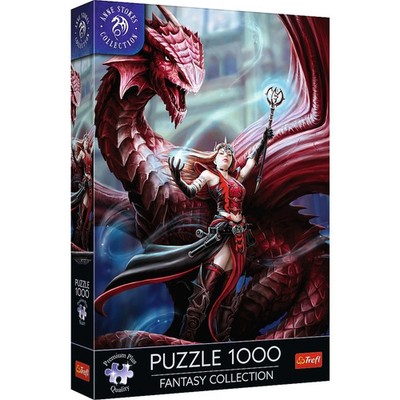 Scarlet Mage by Anne Stokes 1000 Piece Jigsaw Puzzle Trefl New