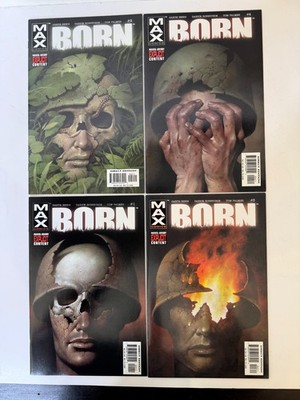 MAX Comics Born #1-4 Direct Edition Garth Ennis Darick Robertson Tom Palmer