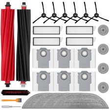 28 Pack Accessories Compatible with Roborock S8 MaxV Ultra Robot Vacuum,Main ...