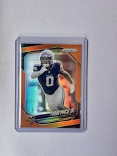 2025 Panini Prizm Orange 92/249 Ivan Pace Jr Minnesota Vikings