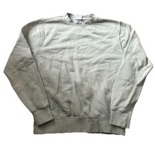 Nike Sportswear Women  s Green Fleece Crewneck Sweater Size Small