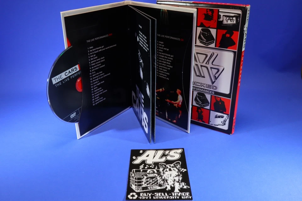 The Cars - Unlocked: Live Performances (DVD, 2006) NO CD Foto 3 de 3