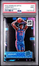 Jaden Ivey optic Nebula 1/1 Rookie card