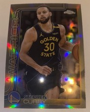 2025-26 Topps Chrome - Stephen Curry #201 Refractor