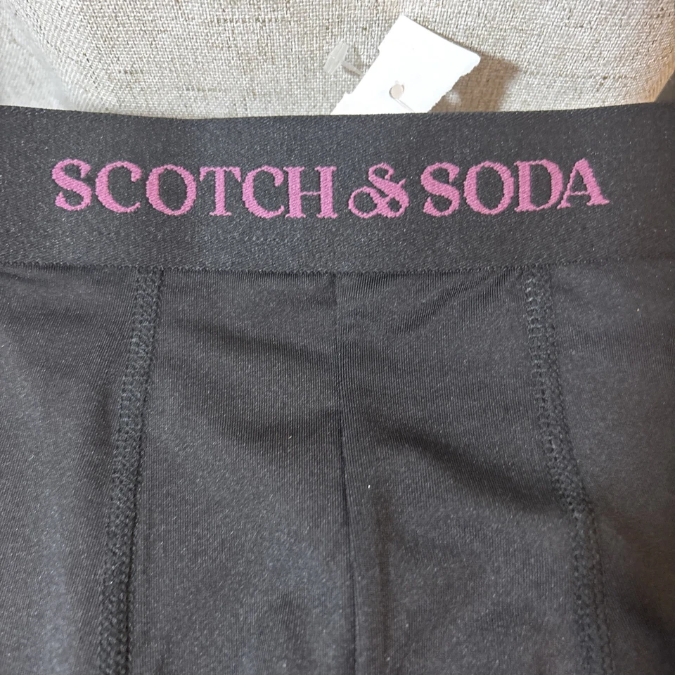 Scotch & Soda Active Stretch Boxer Black Brief Sz S - Image 3 of 4