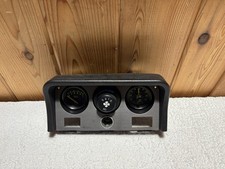 83-85 Porsche 944 Instrument Gauge Center Panel Wclock Ac Oil Pressure Oem