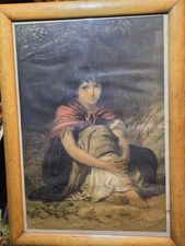 M’Liss by Edwin Long – Leighton Bros Chromolithograph c.1883, Entered at Station