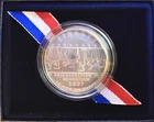 2007-P Little Rock Desegregation Dollar Box & COA Vtg-90% Silver 0.77 Ounce Coin