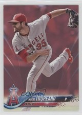 2018 Topps Mother's Day Pink 9/50 Nick Tropeano #372 n1u