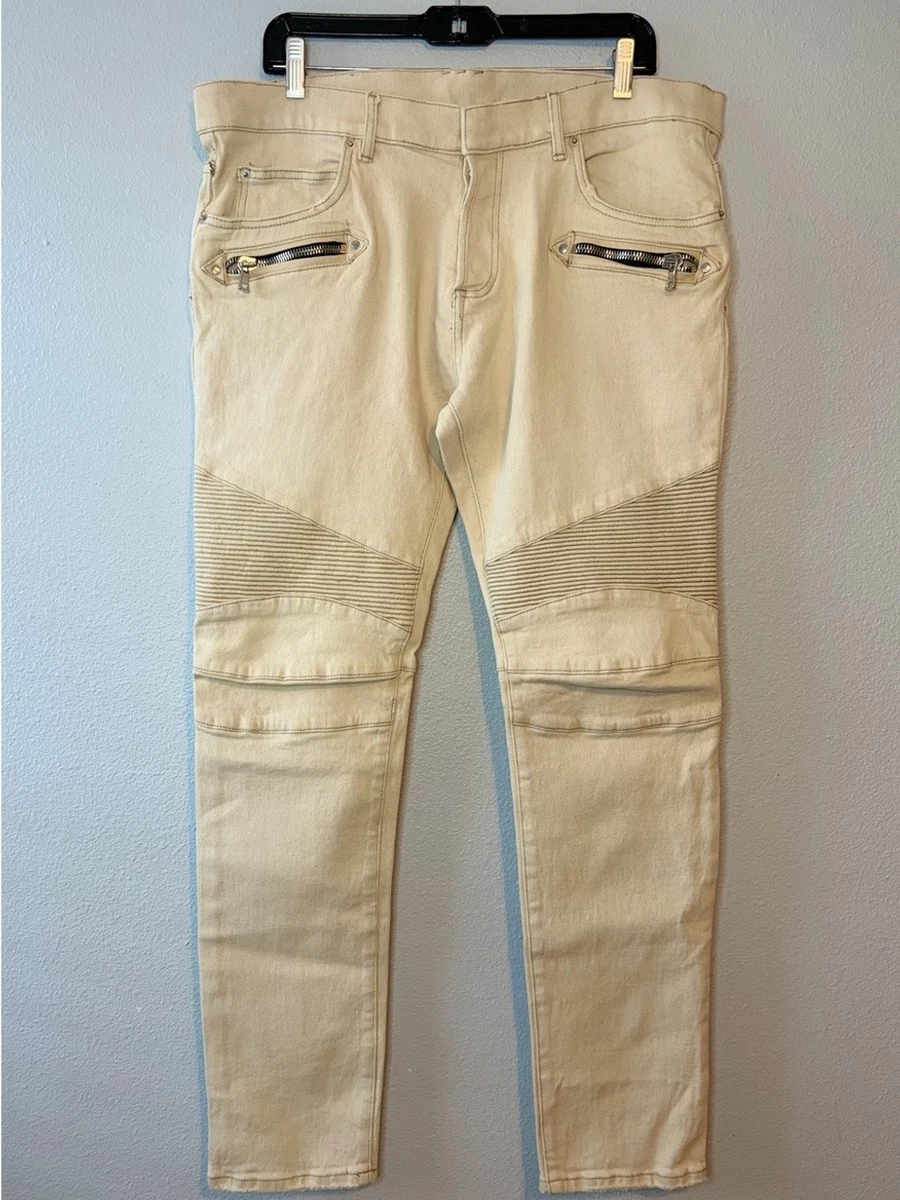 Balmain White Jeans for Men for sale | eBay