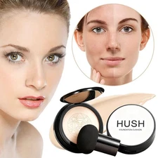 HUSH Foundation Cushion, Mushroom Head Air Cushion BB Cream 18g