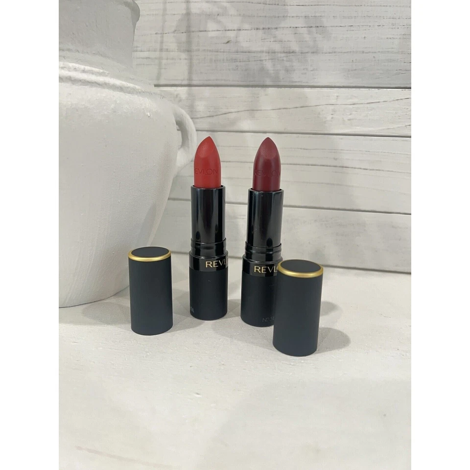 2 REVLON Super Lustrous The Luscious Mattes Lipstick, 0.15 oz ea SEALED - Image 2 of 4