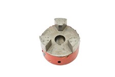 Lovejoy L-150 Jaw-Type Coupling Hub 1 In Bore 1000 Orange Sleeve Keyway Used