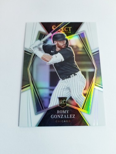 ROMY GONZALEZ 2022 SELECT WHITE PRIZM RC #34/50 RED SOX WHITE SOX #106