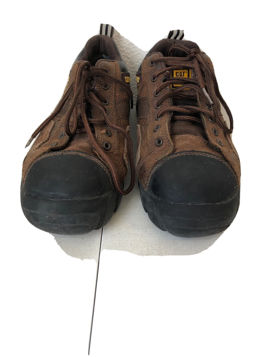 Caterpillar CAT Men s 9.5M Argon Composite Toe Dark Brown Shoes
