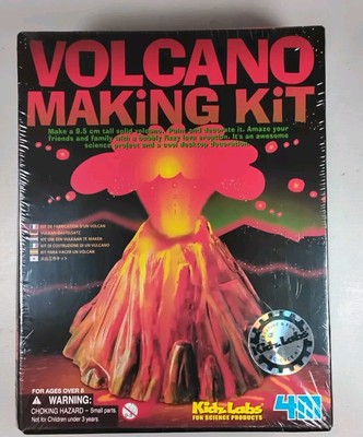 Volcano Making Kit Lernspielzeug für Kinder ab 8+ neu versiegelt 