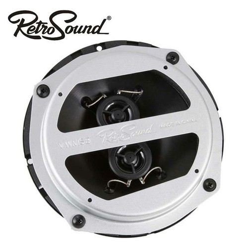 RetroSound VW-MSB6 Dash Replacement Speaker For Classic Volkswagen Beetle – Stereo Sound, Ultra-Thin Design
