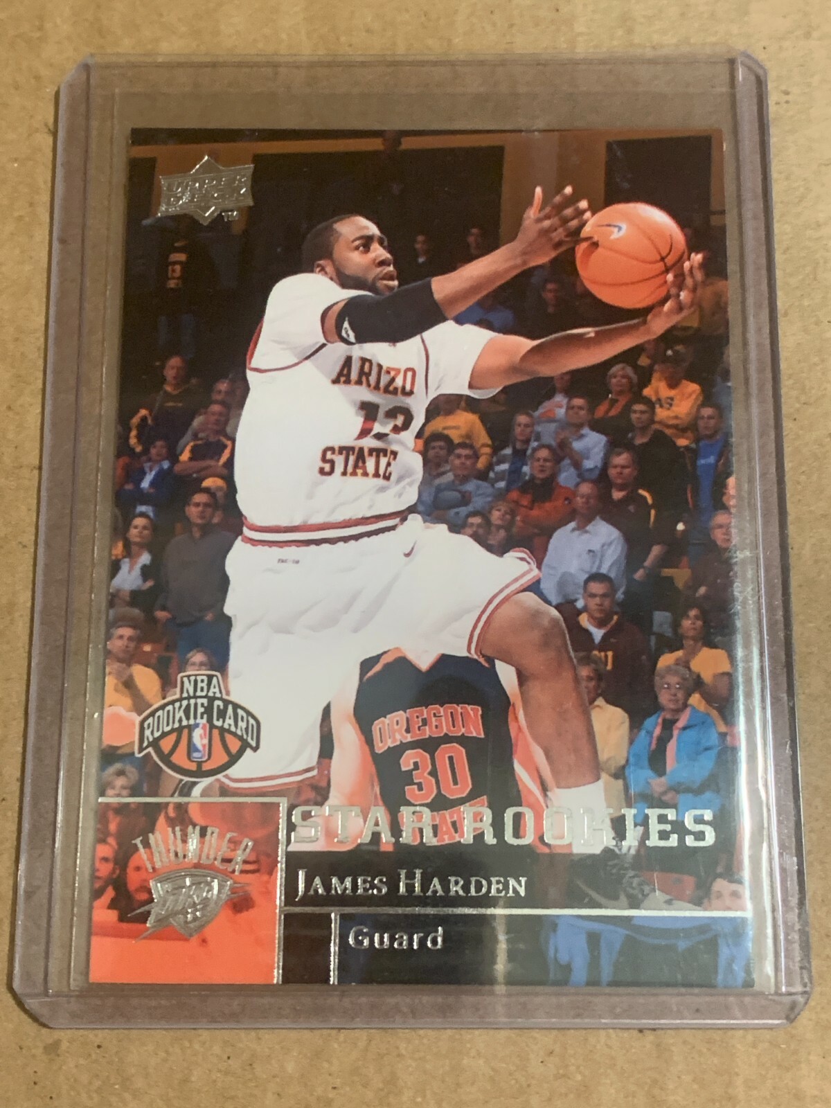2009-10 UD Rookie James Harden Thunder [1.2]