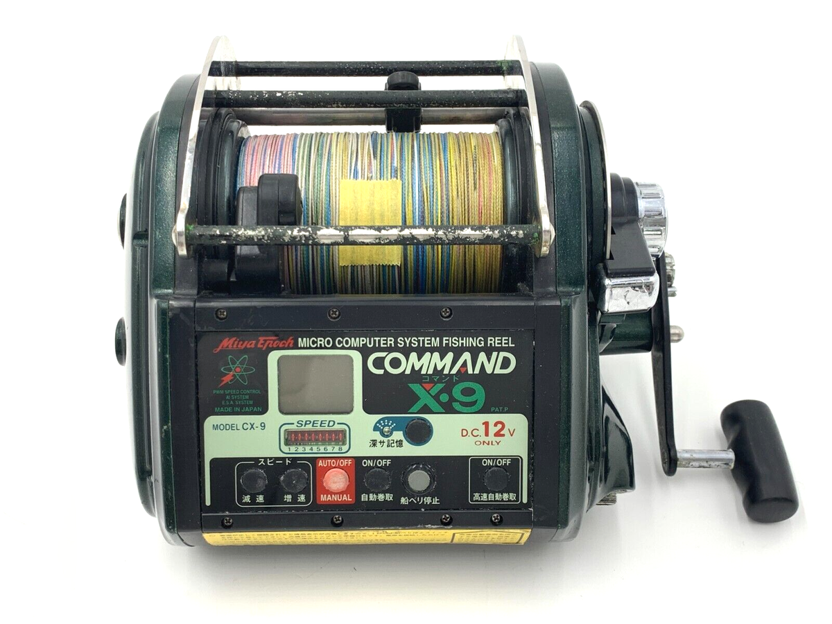Miya Epoch COMMAND X 9 Electric Reel Fishing BIG GAME Miya Epoch COMMAND X 9 Electric Reel Fishing BIG GAME