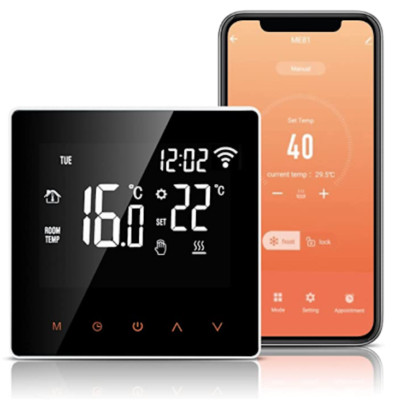 FLOUREON WLAN Wand Thermostate für Fußbodenheizung Smart Home 