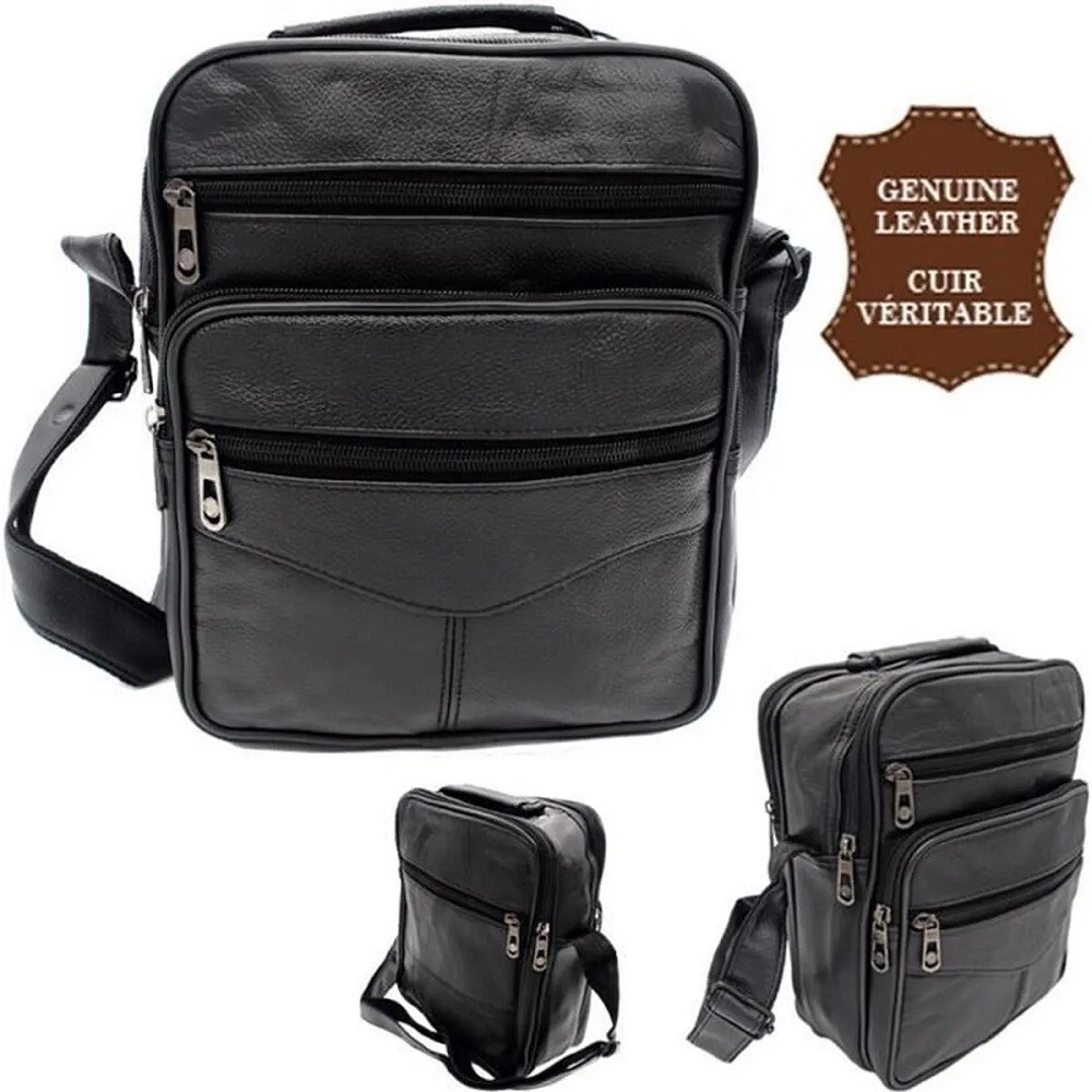 Sacoche En Cuir Homme SACOCHE HOMME BANDOULIERE Cuir TEXIER EUR 75