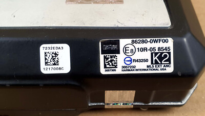Lexus LC500 2018 Mark Levison Factory Amplifier Part number 86280