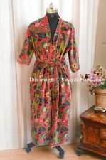Luxury Velvet Fringe Jacket Coat Kimono Orange Monkey Printed Kimono Long Jacket
