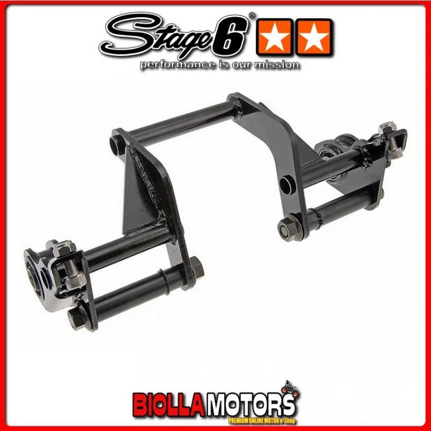 STAGE6-RD S6-9916605 TELAIETTO REGGIBLOCCO MODIFICATO STAGE6 SUBFRAME YAMAHA AEROX - MBK N