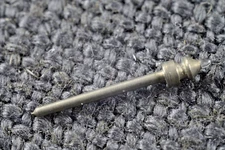 Ball sapphire gramophone needle PLAYS PATHE vertical hill & dale THIN SHANK